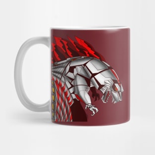 mechagojira mechagodzilla ecopop kaiju art Mug